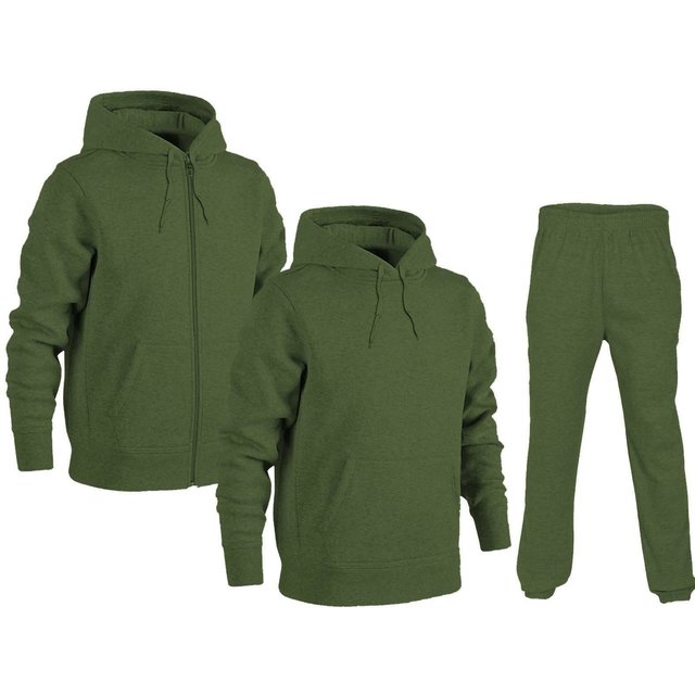 Hooded Zipper - Groen