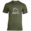 House of Carp Angry Carp T-Shirt Grøn - Hvid