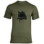 House of Carp Splash  T-shirt - Zwart