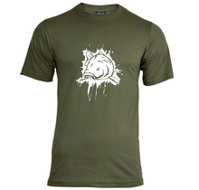 Splash-T-Shirt - Weiß