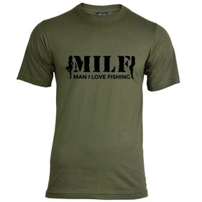MILF-T-Shirt - Schwarz