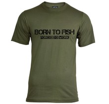 T-shirt Maison de la carpe Born To Fish