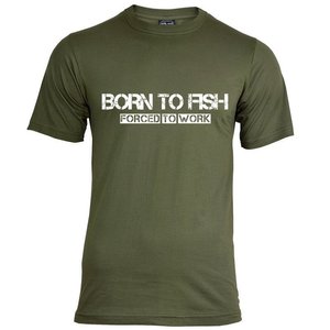 Born To Fish T-Shirt - White