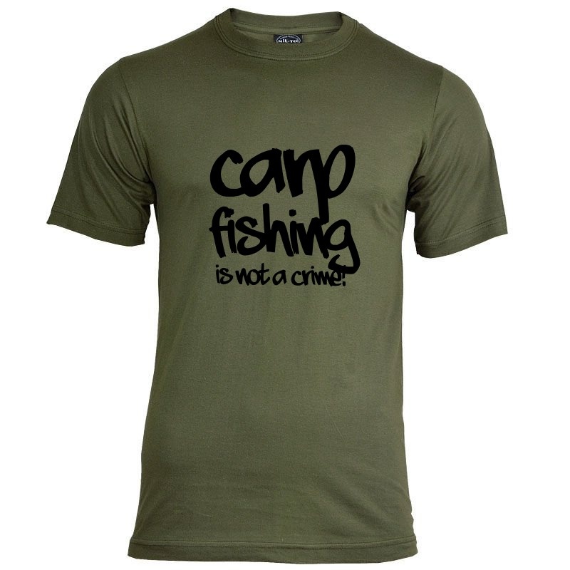 House of Carp Carp clothing Carpfishing is not a crime T-Shirt
