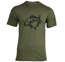 Camiseta Fat Mirror Verde - Negro