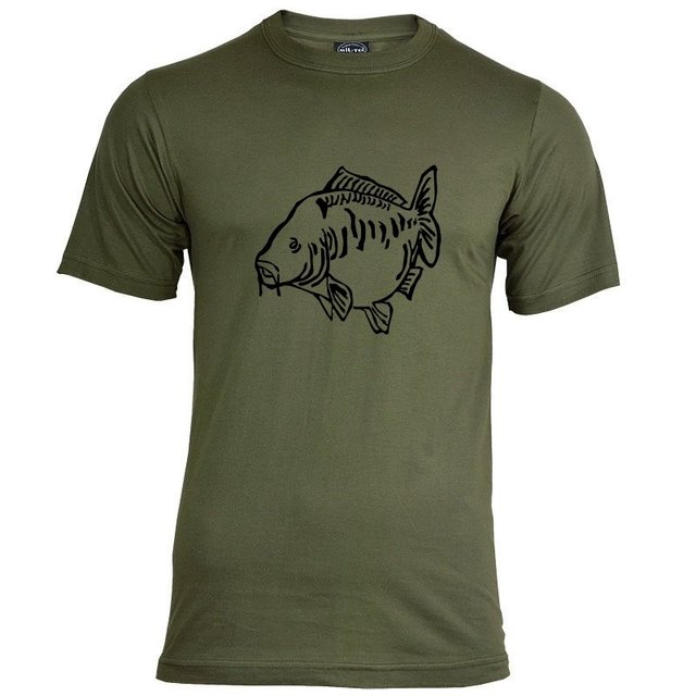 T-Shirt Fat Mirror Verde - Nera
