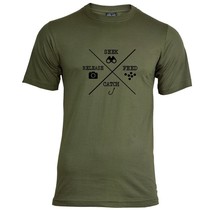 Seek Feed Catch Release T-Shirt - Sort