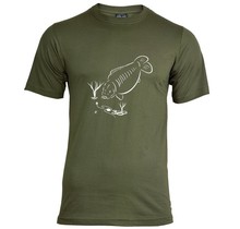 Feeding Carp T-shirt - Wit
