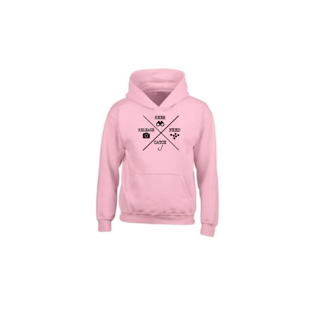 Seek Feed Catch Release hættetrøje