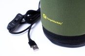RidgeMonkey Ecopower - Tapa para depósito de gas calentado por USB