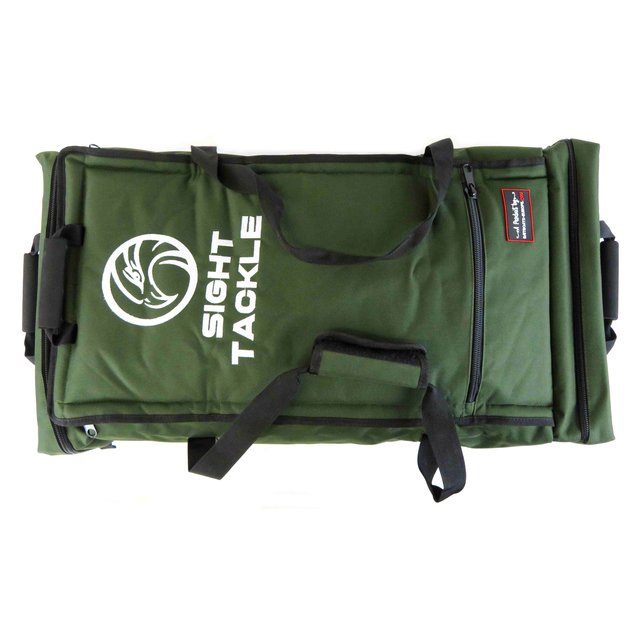 Bolsa de transporte para barco de cebo para aparejos de visión, tamaño mediano Deluxe