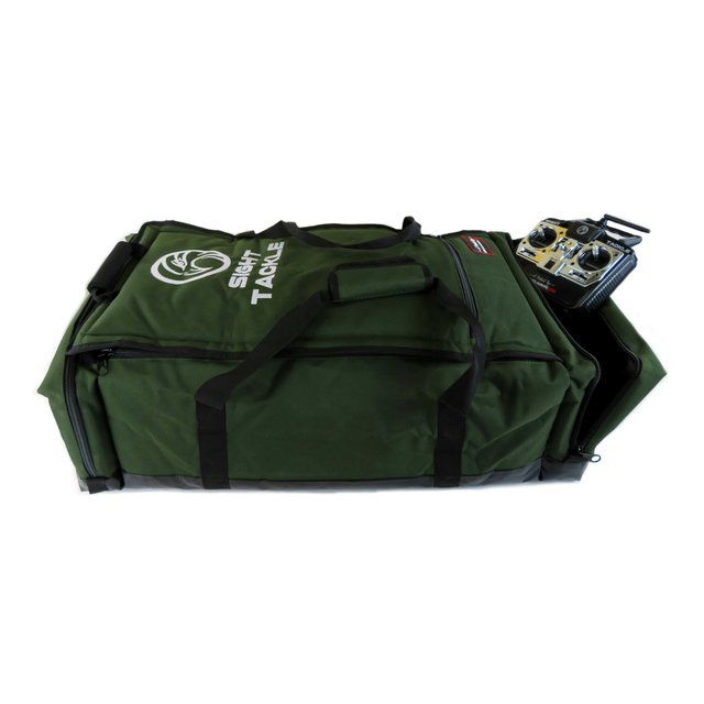 Bolsa de transporte para barco de cebo para aparejos de visión, tamaño mediano Deluxe