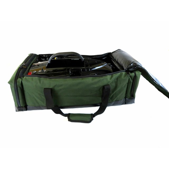 Bolsa de transporte para barco de cebo para aparejos de visión, tamaño mediano Deluxe