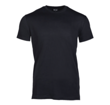 T-shirt nera non stampata