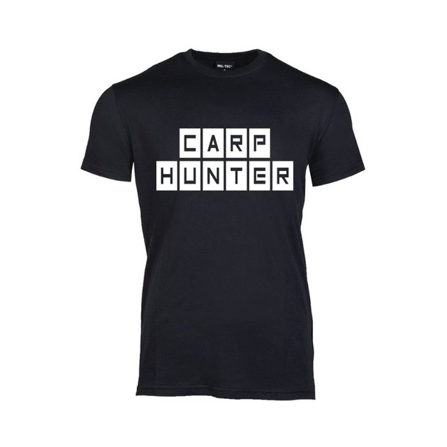 T-Shirt Black Carp Hunter
