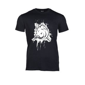 T-Shirt Zwart Splash