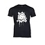 House of Carp T-Shirt Zwart Splash