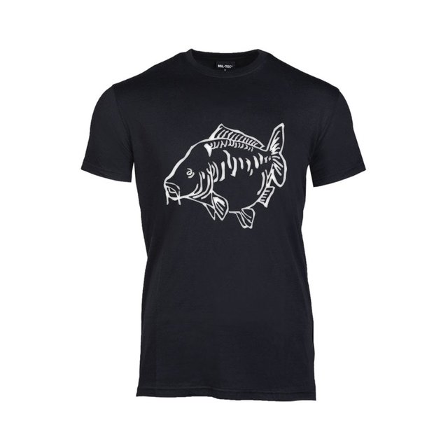 T-Shirt schwarzer fetter Spiegel