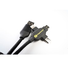RidgeMonkey USB-A a cable de salida múltiple de 1 m