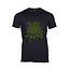 House of Carp T-Shirt Black Splash Army Green