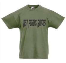 House of Carp Father's Day Shirt Kids Best Fishing Buddies