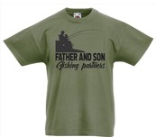 House of Carp  Vaderdag Shirt Kids Fishing Partners