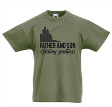 House of Carp Father's Day Shirt Kids Fishing Partners
