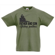 Chemise Enfants Partenaires de pêche