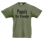 House of Carp Camisa del día del padre Niños amigo pez de papá