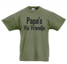 Camicia per la festa del papà di House of Carp L'amico pesce di papà per bambini