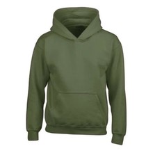 Hoodie unbedruckt - Grün