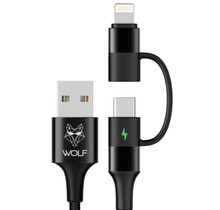 Powertech 2 in 1 Charging Cable