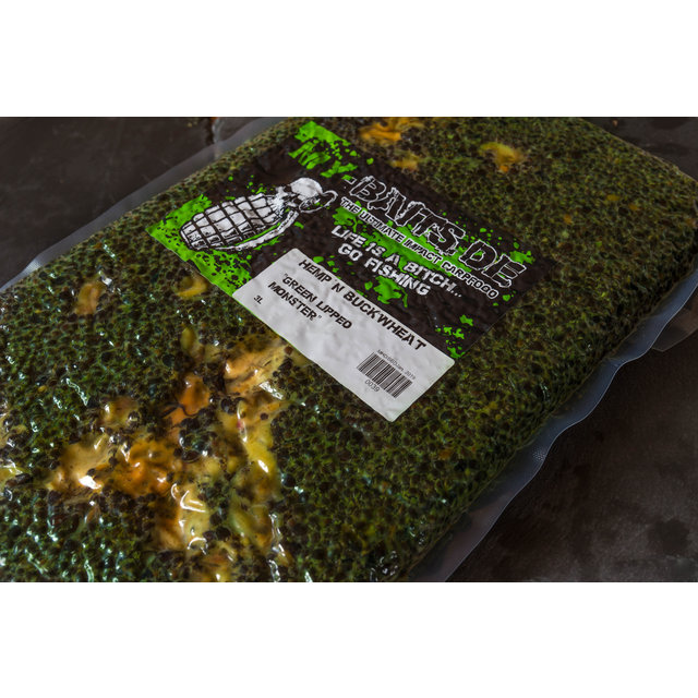 My Baits Hamp & Boghveat Mix "Grønlæbede monster