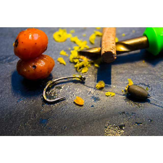 My Baits RainbowSix Fluoro Orange tiger nuts Scope ex