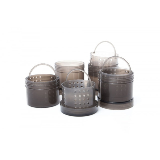 RidgeMonkey Modular Hookbait Pots Negro