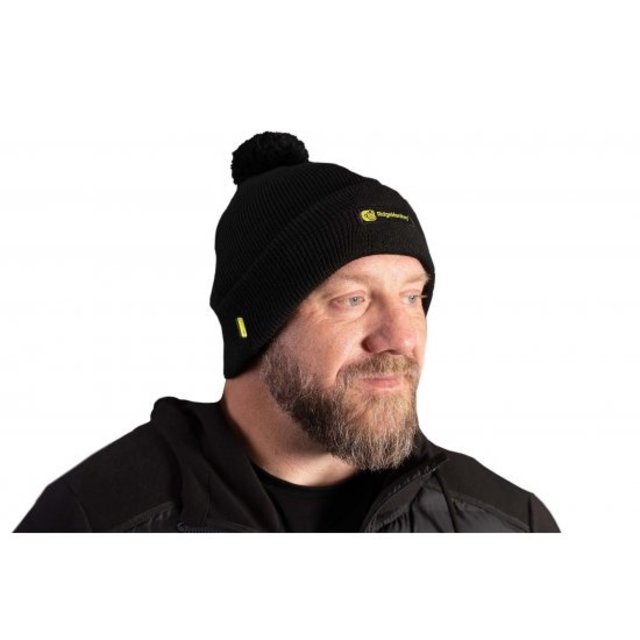 Ridgemonkey Apearel Boble Beanie Hat Black