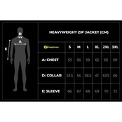 Ridgemonkey Apearel Heavy Weight Zip Veste Noir