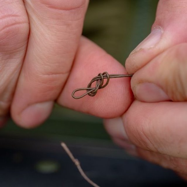 Ridgemonkey Connexion Rock Bottom Tungsten Semi Rigide Coated Hooklink Camo Brown 25lb