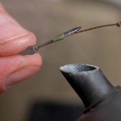 Ridgemonkey Connexion Rock Bottom Tungsten Semi Rigide Coated Hooklink Camo Brown 25lb