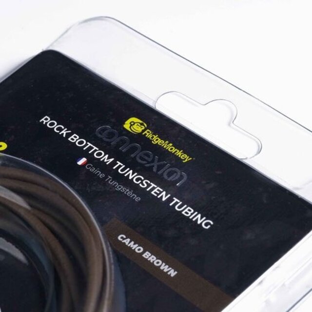 Ridgemonkey Connexion Rock Bottom Tungsten Tubing Camo Brown