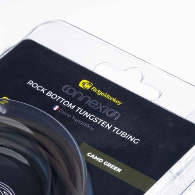 Ridgemonkey Connexion Rock Bottom Tungsten Tubing Camo Green