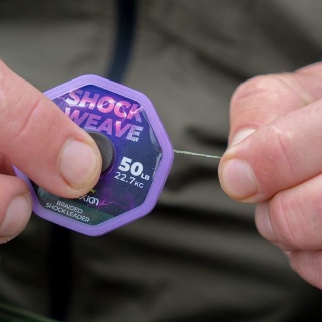 Ridgemonkey Connexion Shock Weave Braided Shock Leader 50lb