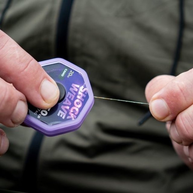 Ridgemonkey Connexion Shock Weave Flettet Shock Leader 50lb