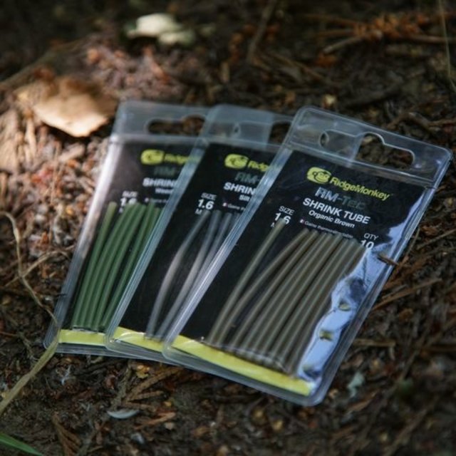 Ridgemonkey Connexion Schrumpfschlauch Organisch Braun 2,4 mm