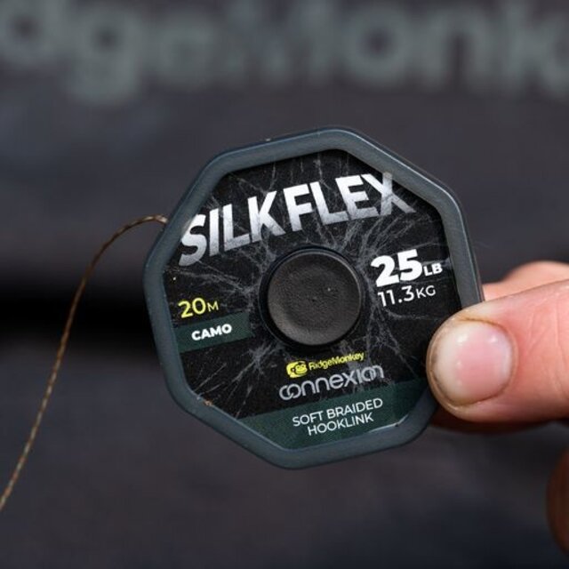 Ridgemonkey Connexion SilkFlex Tresse souple 25 lb