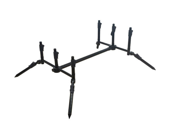 Soporte NGT Quickfish Pod MK2-I Para 3 Cañas, Ajustable De 60 A 112 Cm, Con Patas Extensibles Y Funda Incluida, Para Pescadores Principiantes