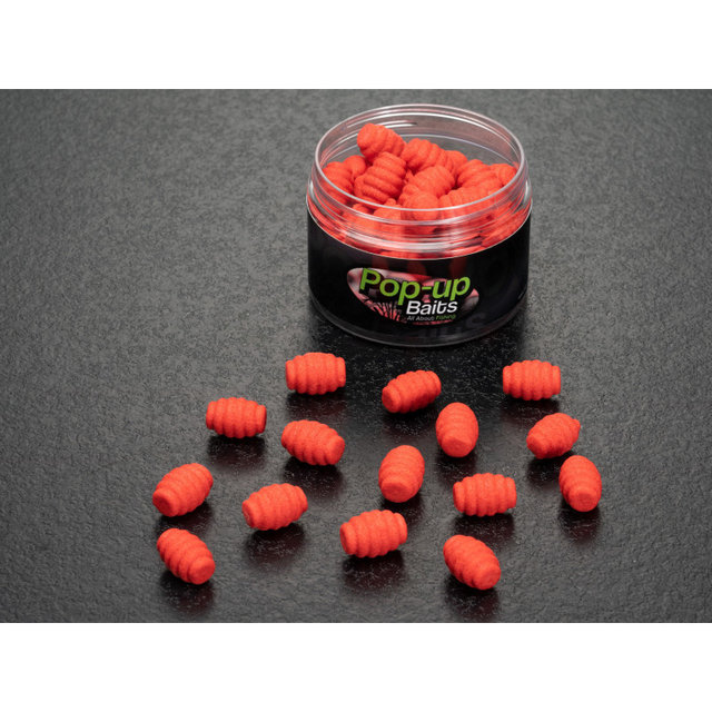 Pop Up Baits Grubs Crayfish Red 18x13mm