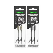 KORDA Kable Leadcore Líder Heli Safe Weed 50cm