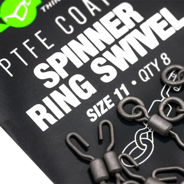 Korda PTFE Spinner Ring Pivotants Taille 11