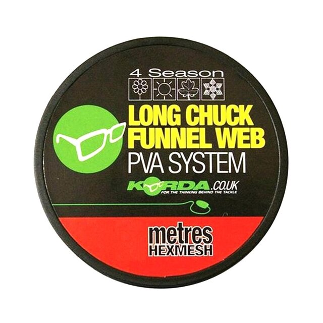 Korda Long Chuck Entonnoir Web Recharge Hexmesh